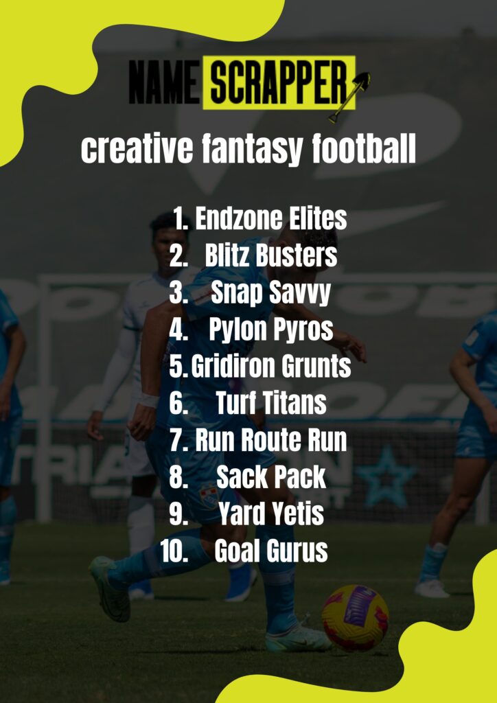 creative fantasy football