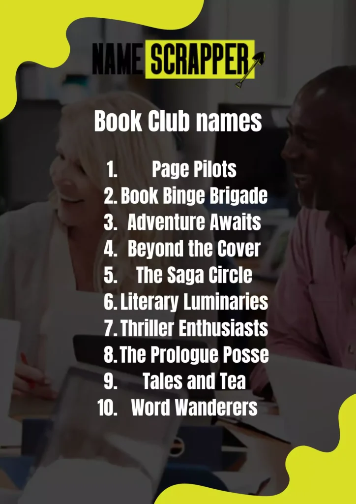 Book Club Name