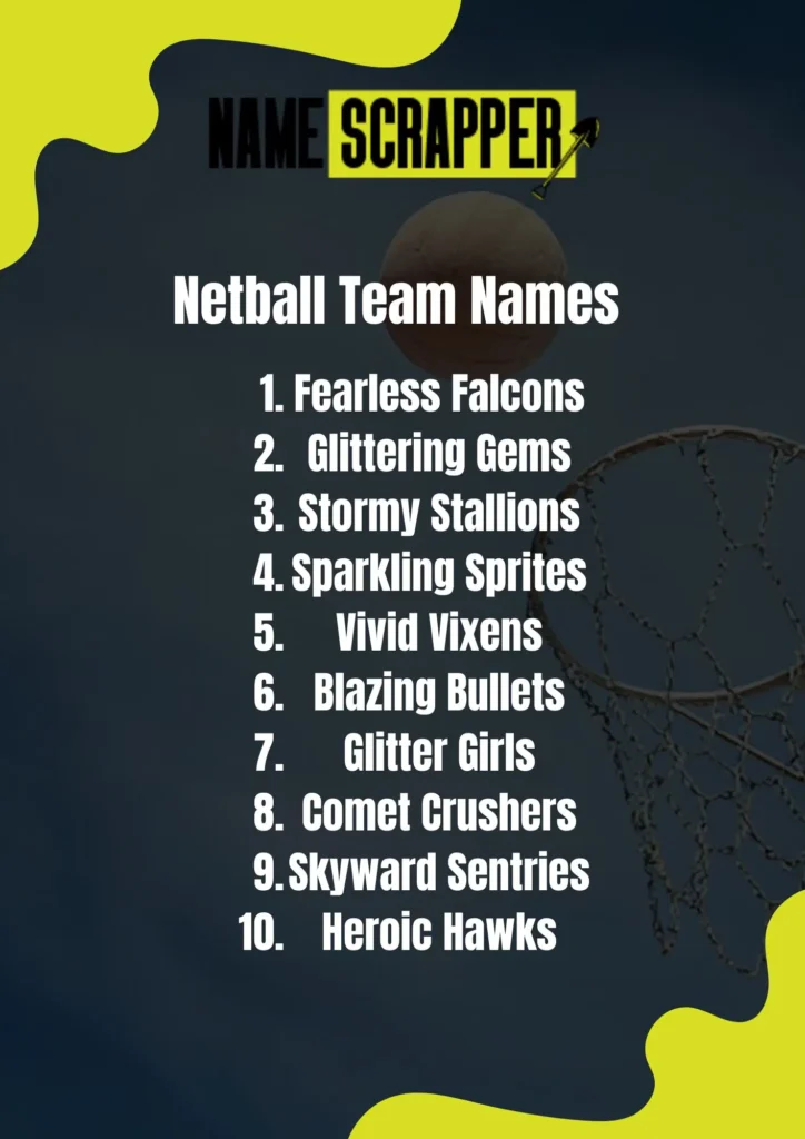 Netball Team Name
