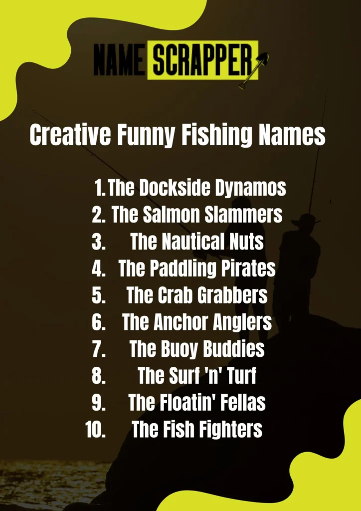 creative Funny Fishing Names