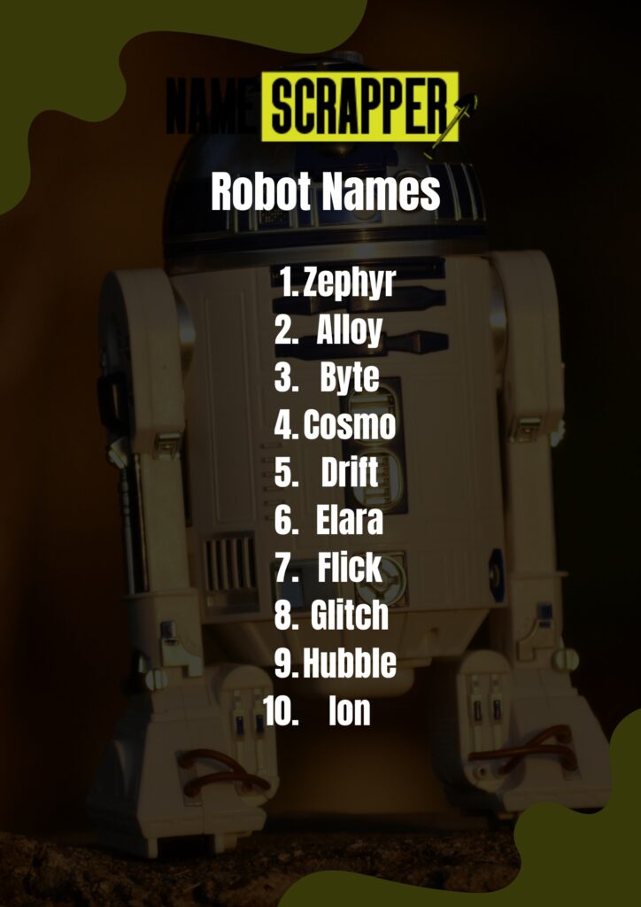 robot names