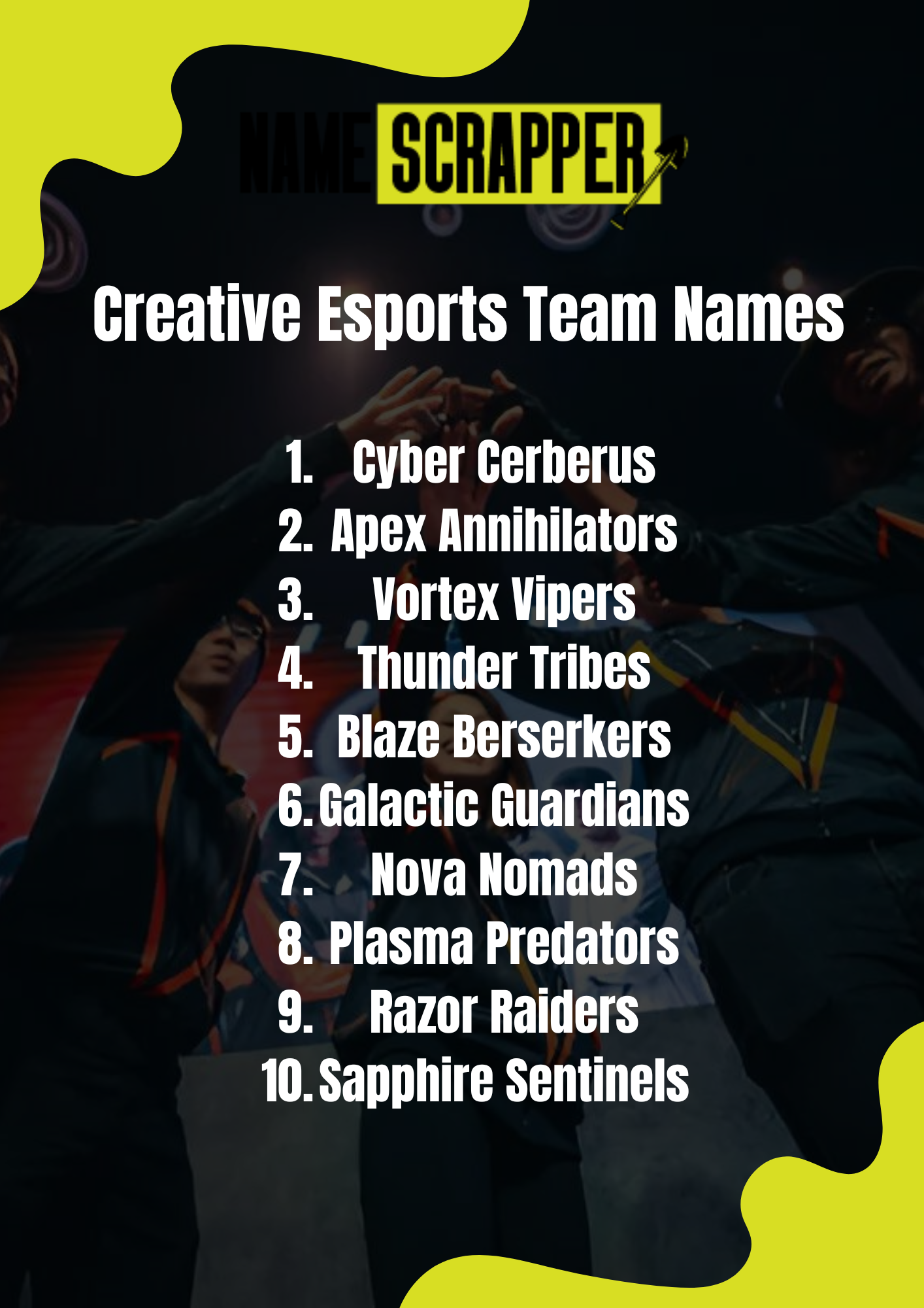 Creative Esports Team Names