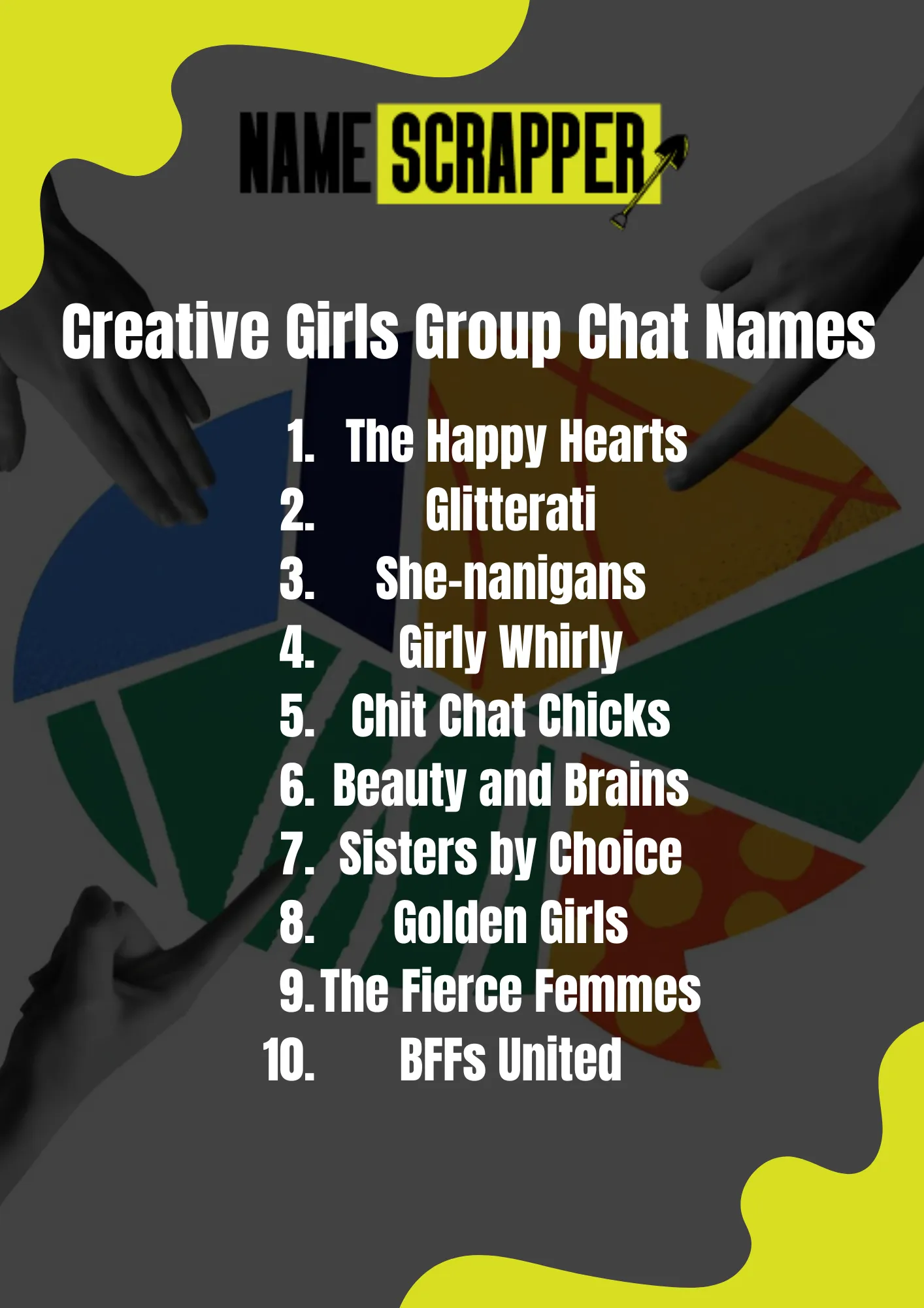 Creative Girls Group Chat Names