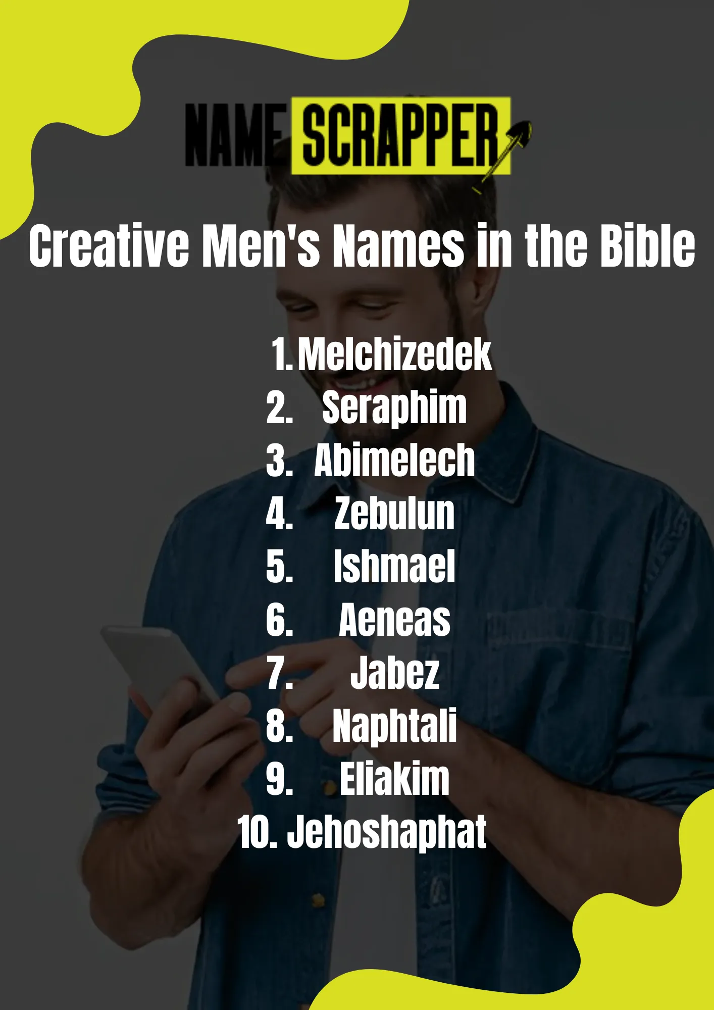 Creative Men's Names in the Bible