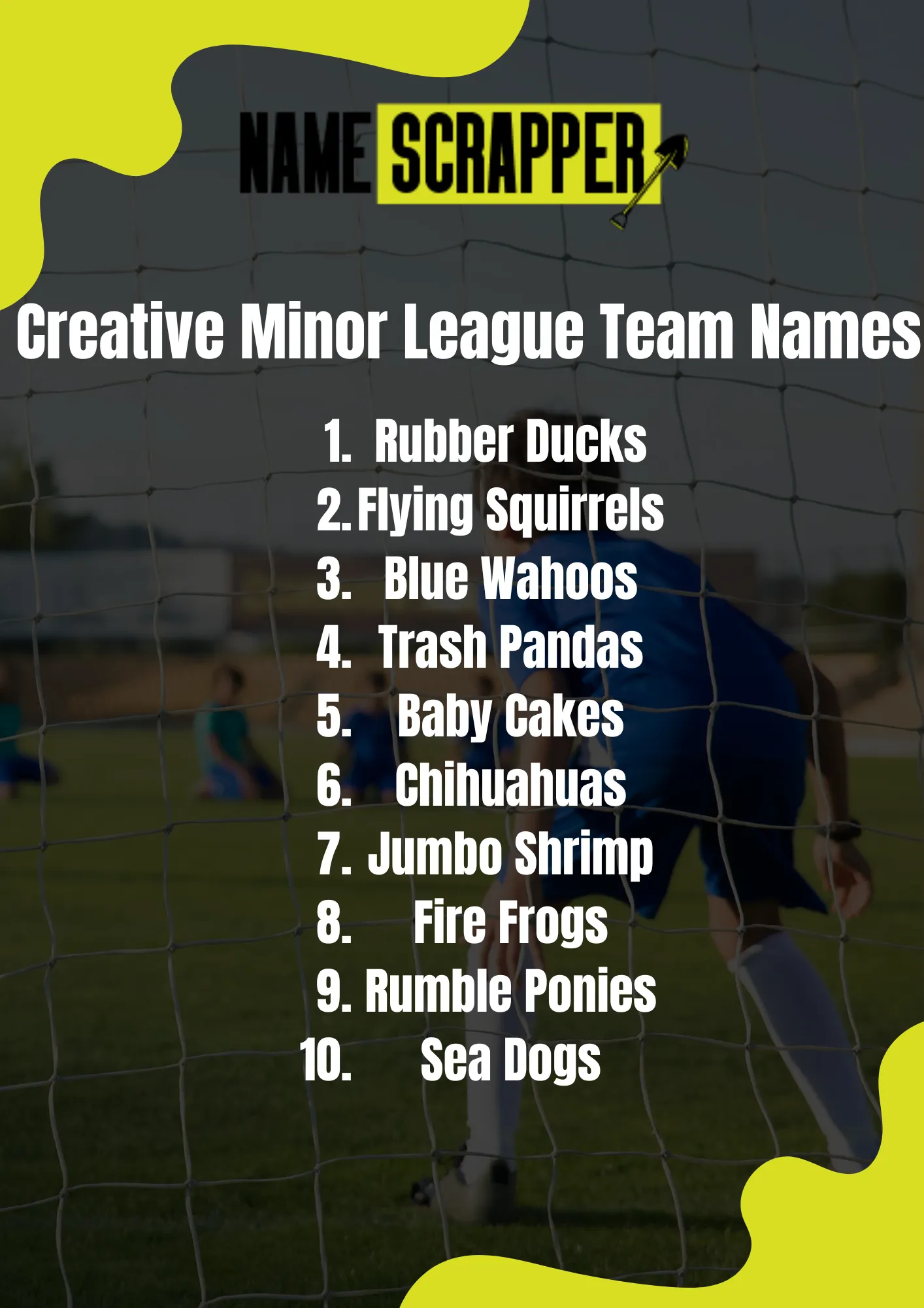 Creative Minor League Team Names