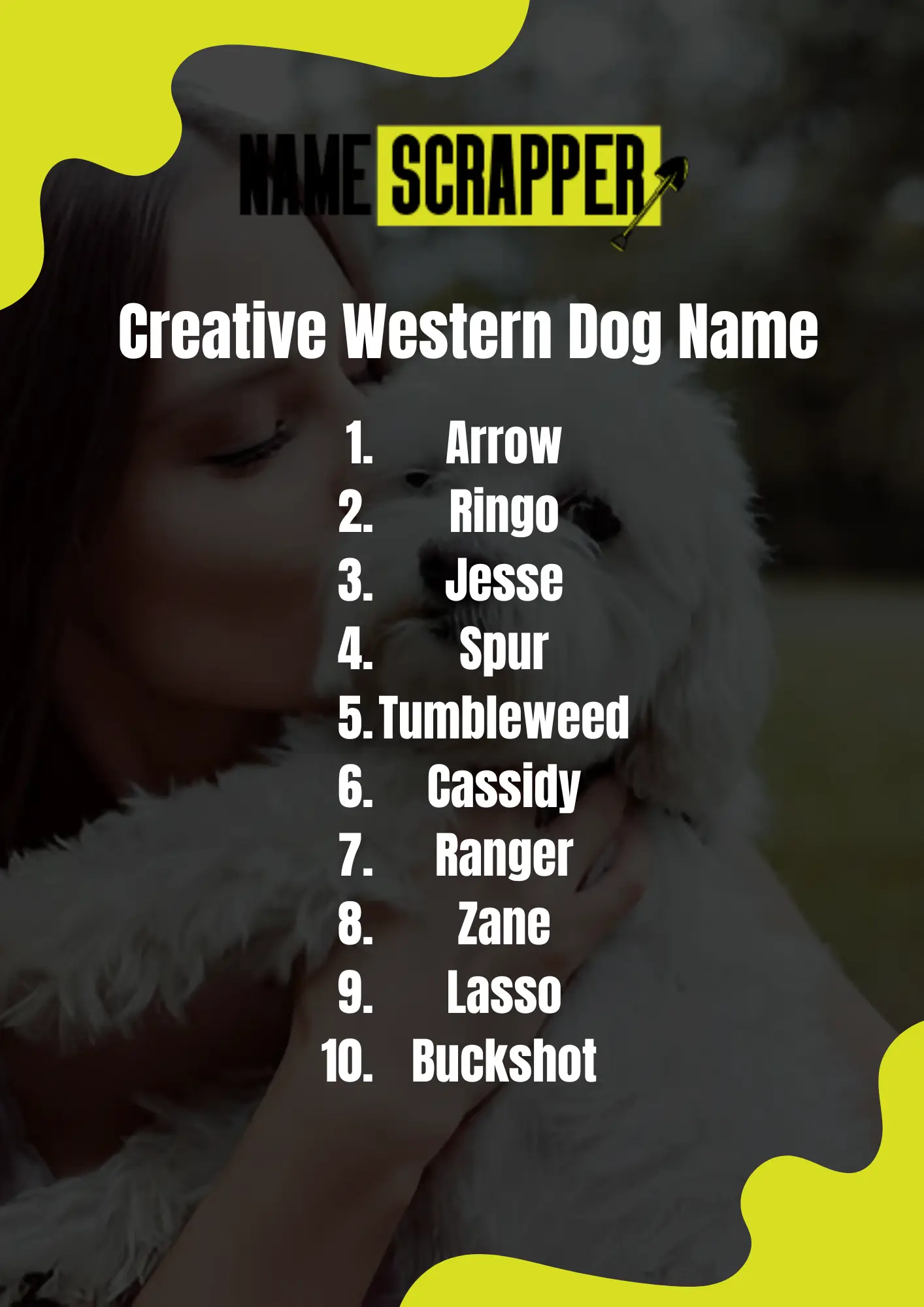 Creative Western Dog Names